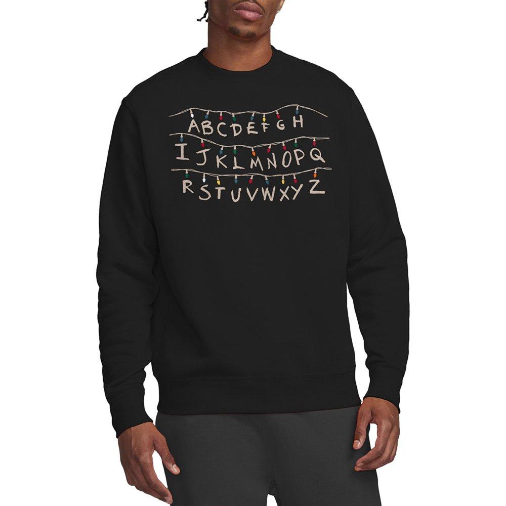 Black - Stranger Things - Stranger Things Lights Sweatshirt Black - 1