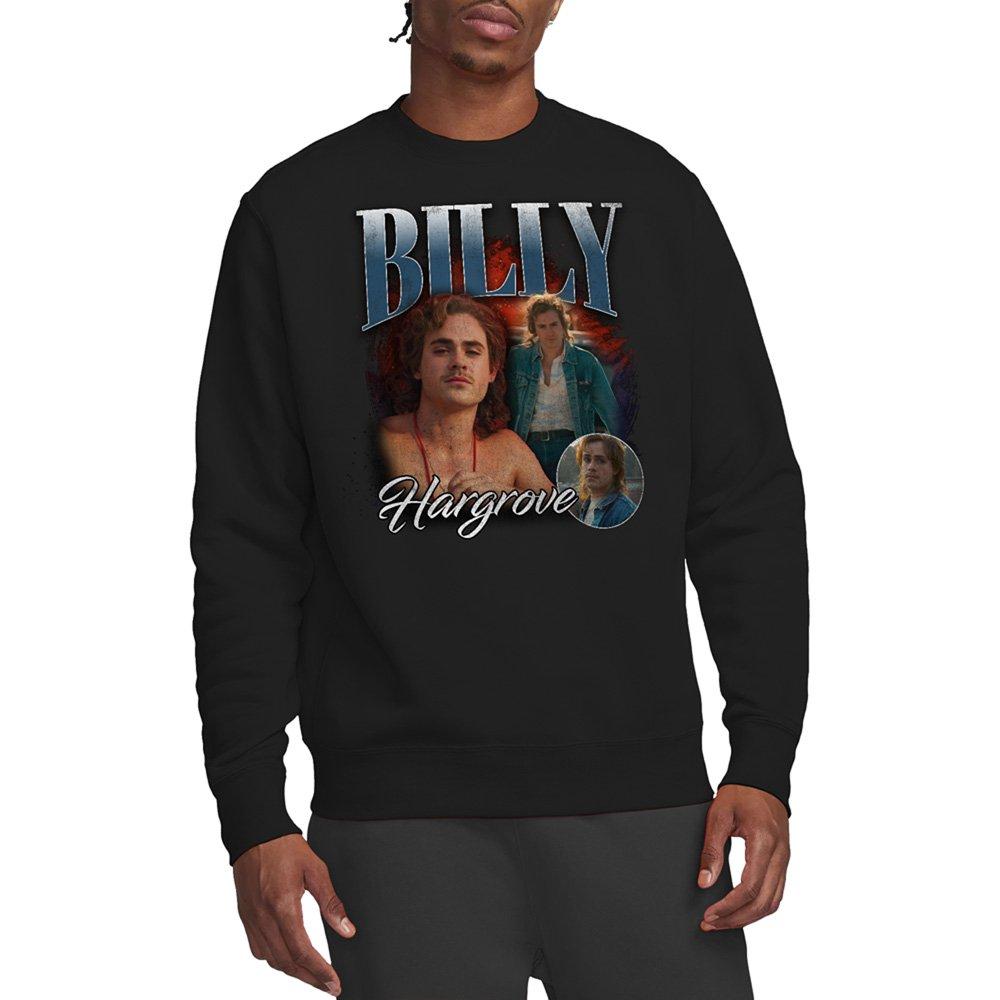 Black - Stranger Things - Stranger Things Billy Homage Sweatshirt Black - 1