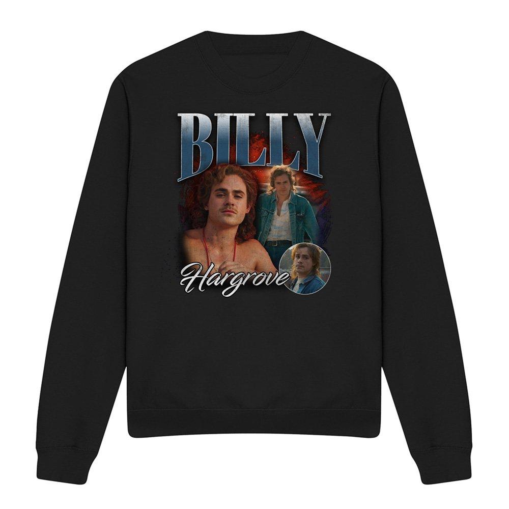 Black - Stranger Things - Stranger Things Billy Homage Sweatshirt Black - 4