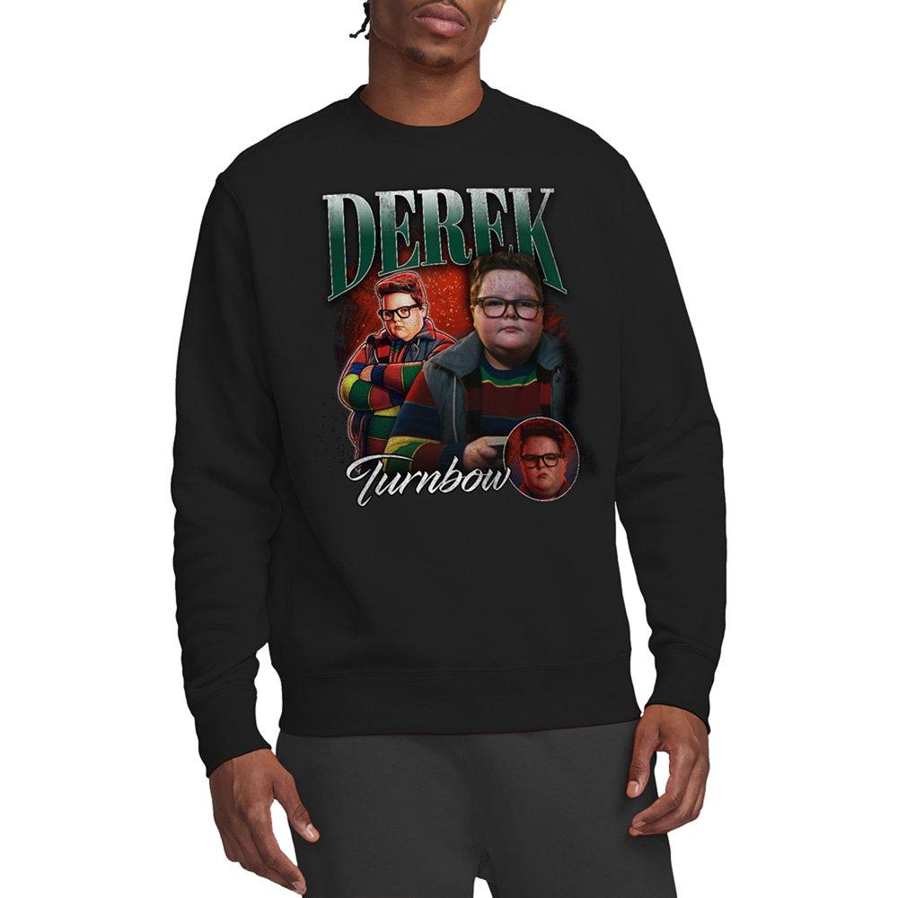 Black - Stranger Things - Stranger Things Derek Homage Sweatshirt Black - 1