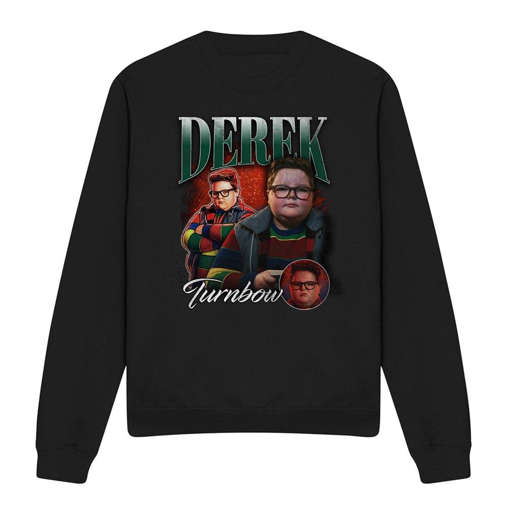 Black - Stranger Things - Stranger Things Derek Homage Sweatshirt Black - 4