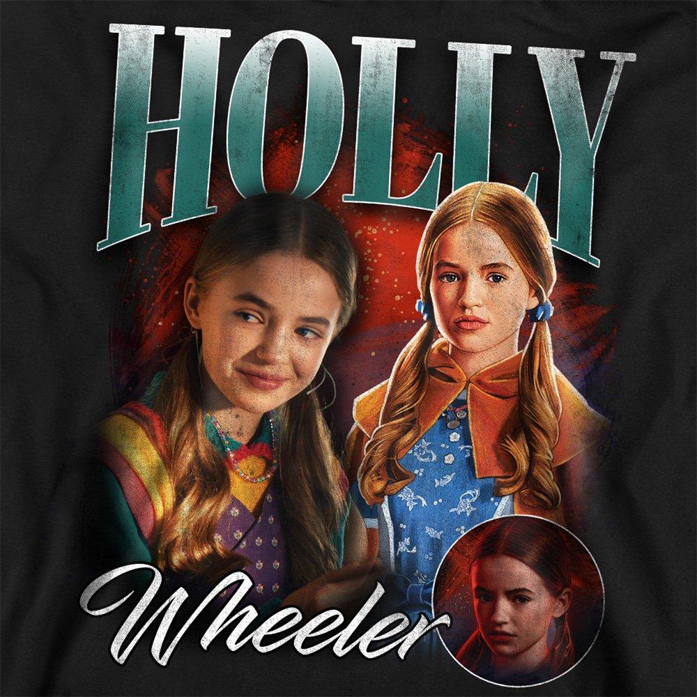 Black - Stranger Things - Stranger Things Holly Homage Sweatshirt Black - 2