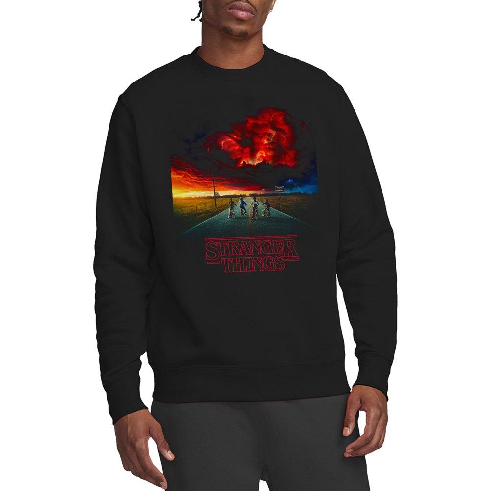Black - Stranger Things - Stranger Things Mindflayer Poster Sweatshirt Blac - 1