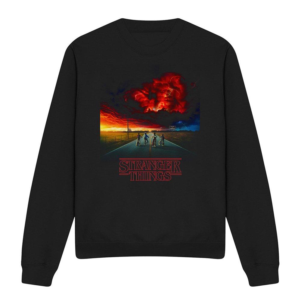 Black - Stranger Things - Stranger Things Mindflayer Poster Sweatshirt Blac - 4
