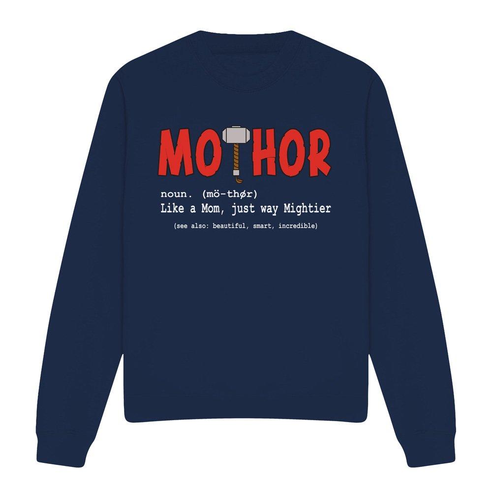 Navy - Thor - Thor Mothers Day MoTHOR Sweatshirt Navy - 4
