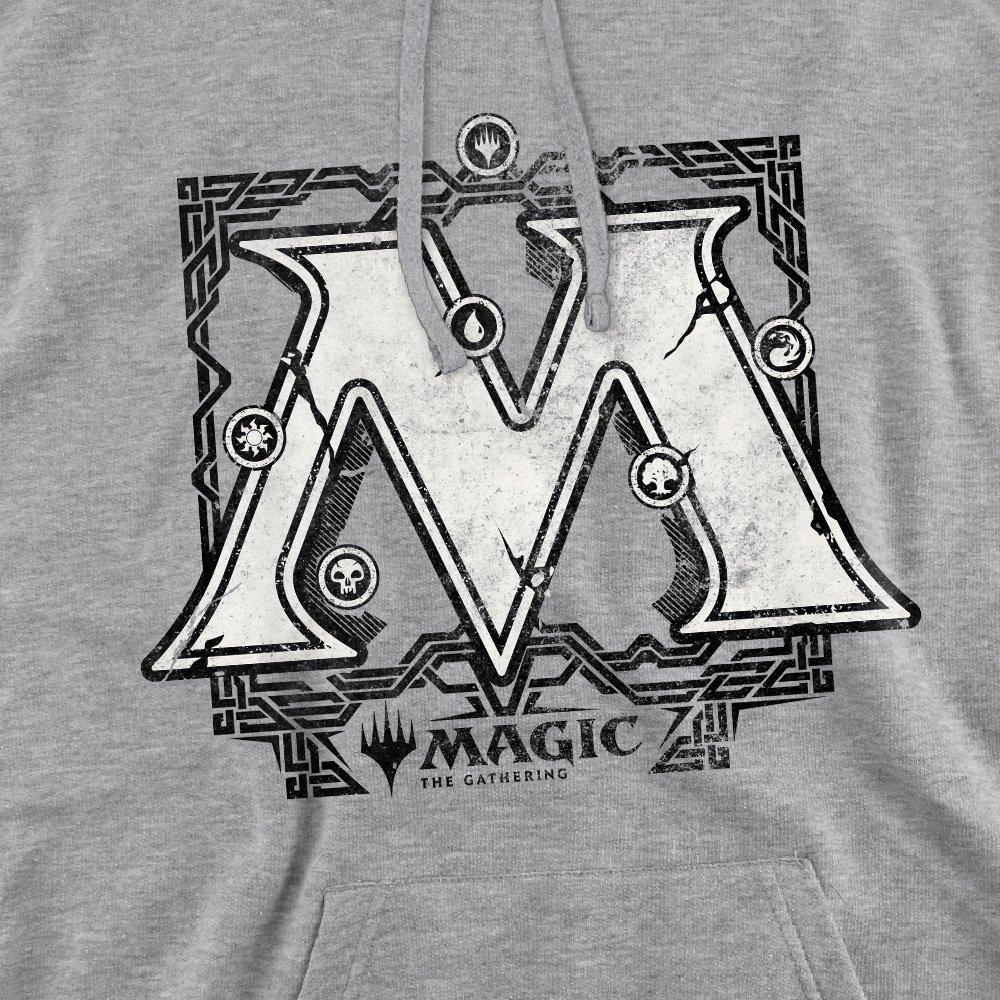 Grey - Magic the Gathering - Magic The Gathering Celtic Pullover Hoodie Grey - 2