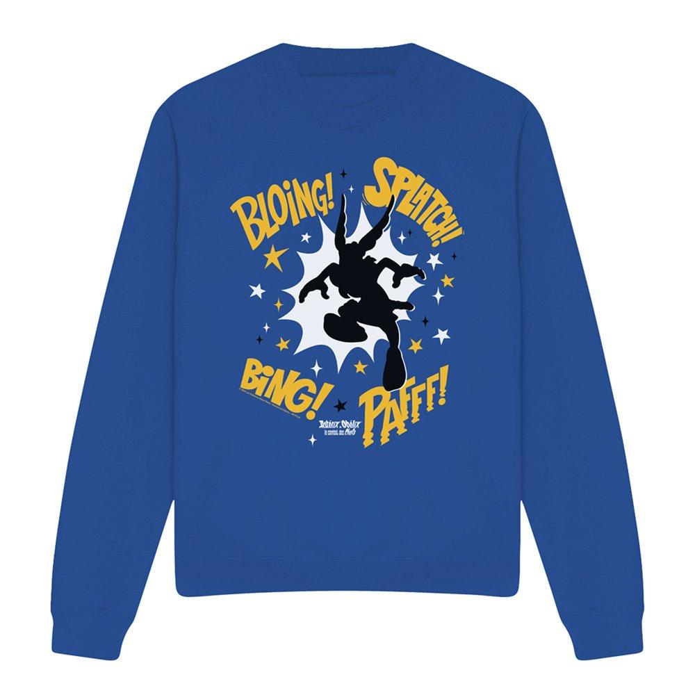 Blue - Other - Asterix & Obelix - Asterix Fight Silhouette Sweats - 4
