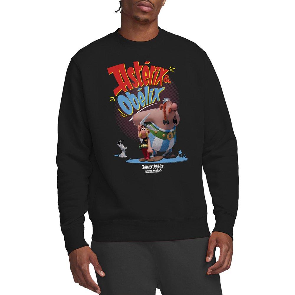 Black - Other - Asterix & Obelix - Idefix Together Sweatshirt Bla - 1