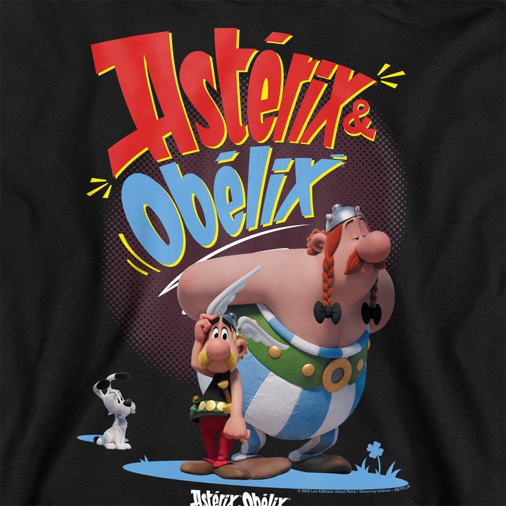 Black - Other - Asterix & Obelix - Idefix Together Sweatshirt Bla - 2