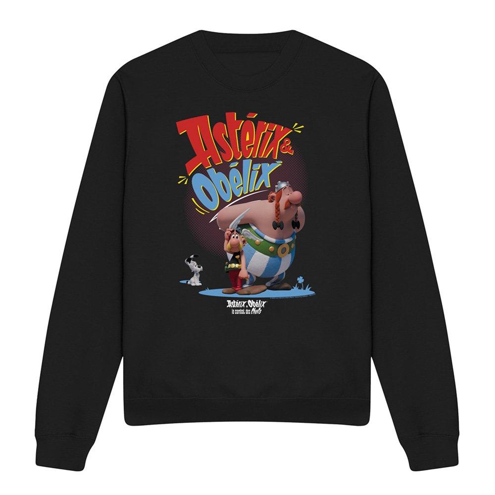 Black - Other - Asterix & Obelix - Idefix Together Sweatshirt Bla - 4
