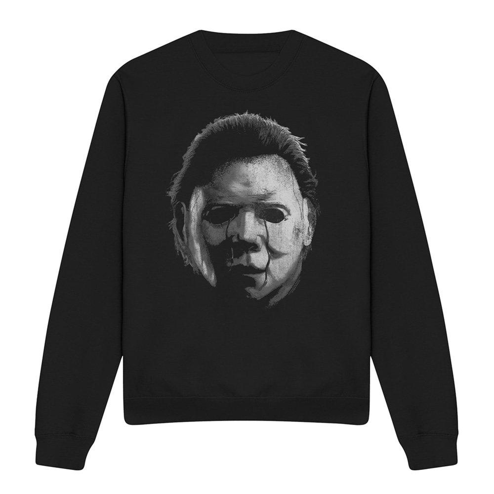 Black - Other - Halloween 2 Michael Myers The Shape Large Face Swe - 4
