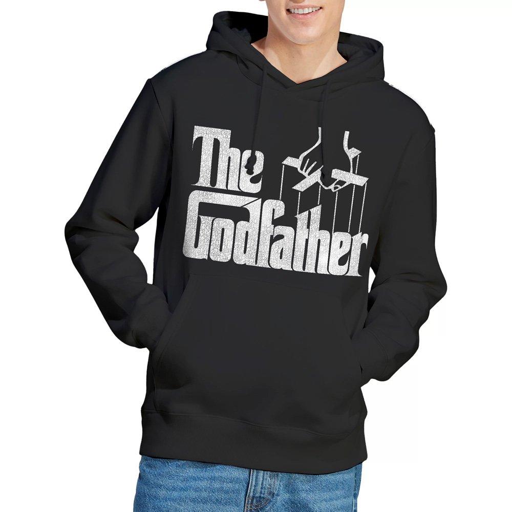 Black - Other - The Godfather Logo Mens Pullover Hoodie - 1