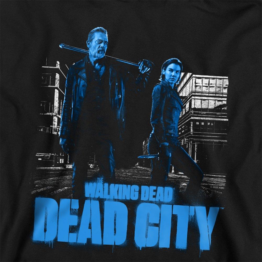 Black - Other - The Walking Dead Dead City Mono Pose Youth Pull-Ov - 2