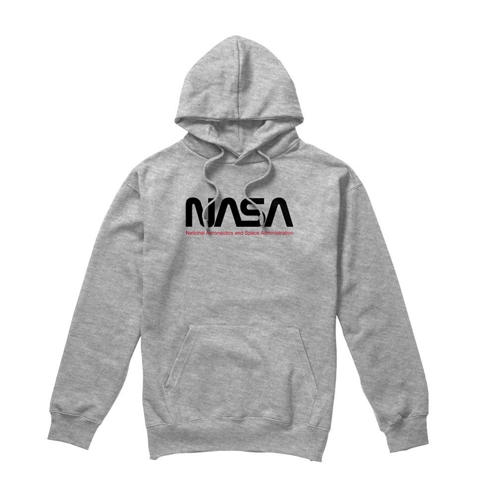 Grey - NASA - NASA Insignia Hoodie Grey - 4