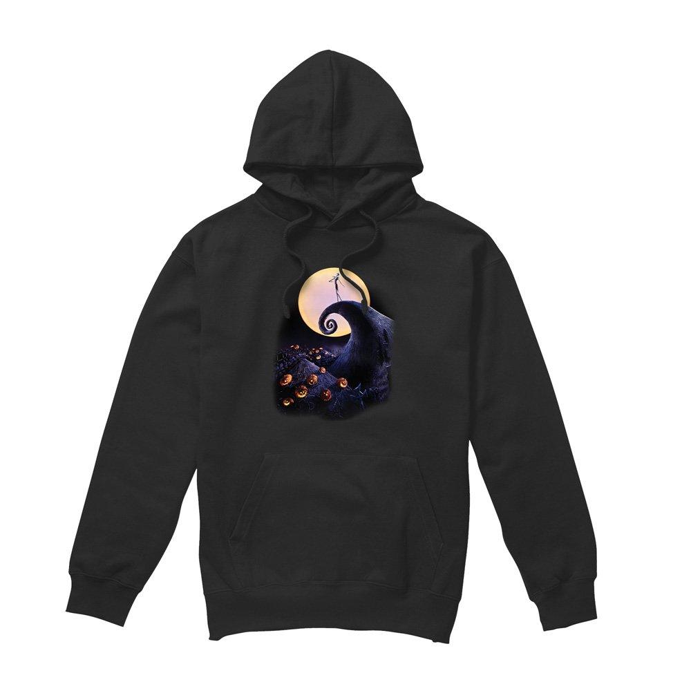 Black - The Nightmare before Christmas - The Nightmare Before Christmas Poster Hoodie Black - 4