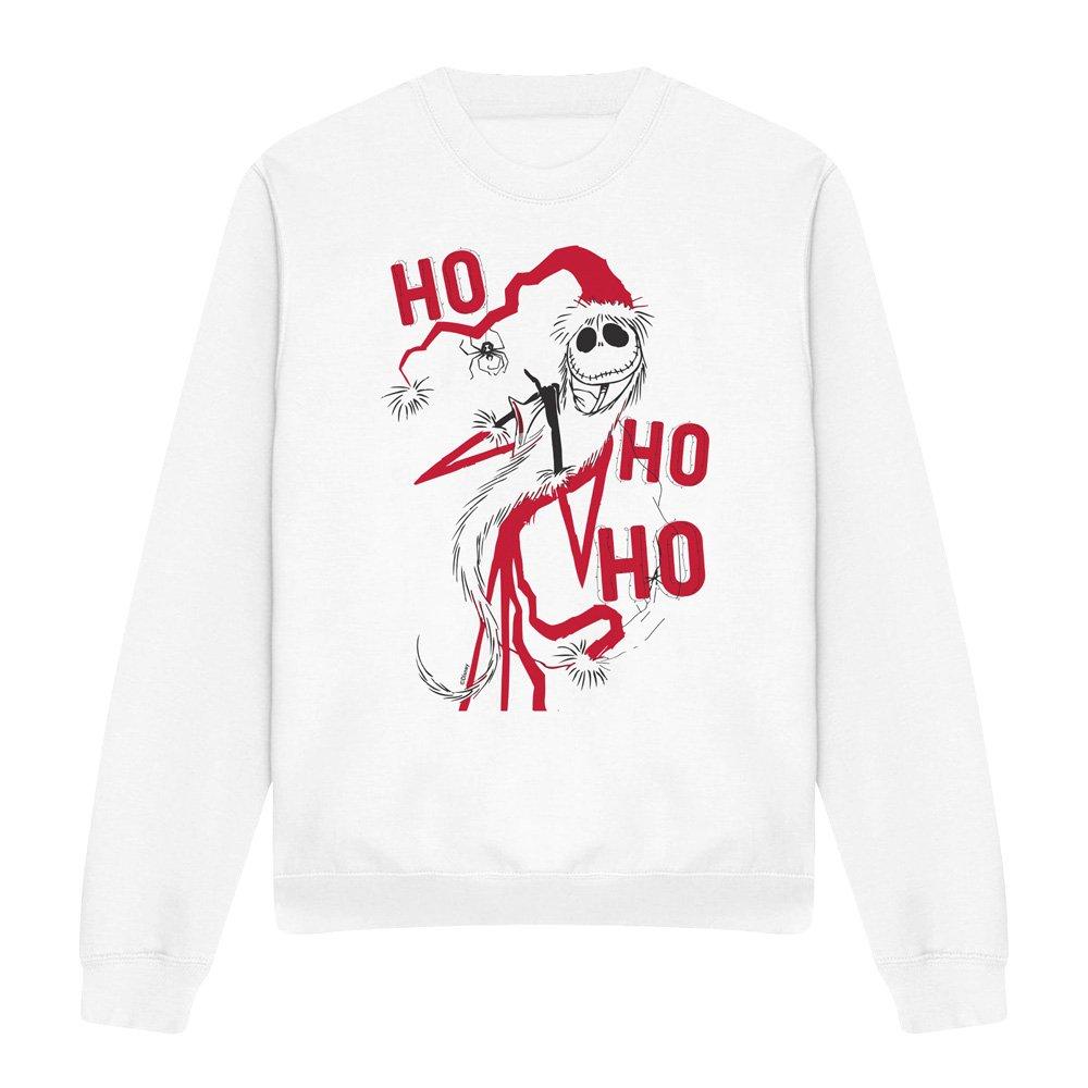 White - The Nightmare before Christmas - The Nightmare Before Christmas Jack Santa Sweatshi - 4