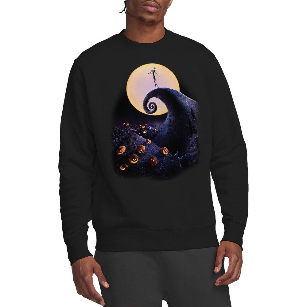 Black - The Nightmare before Christmas - The Nightmare Before Christmas Poster Sweatshirt B - 1