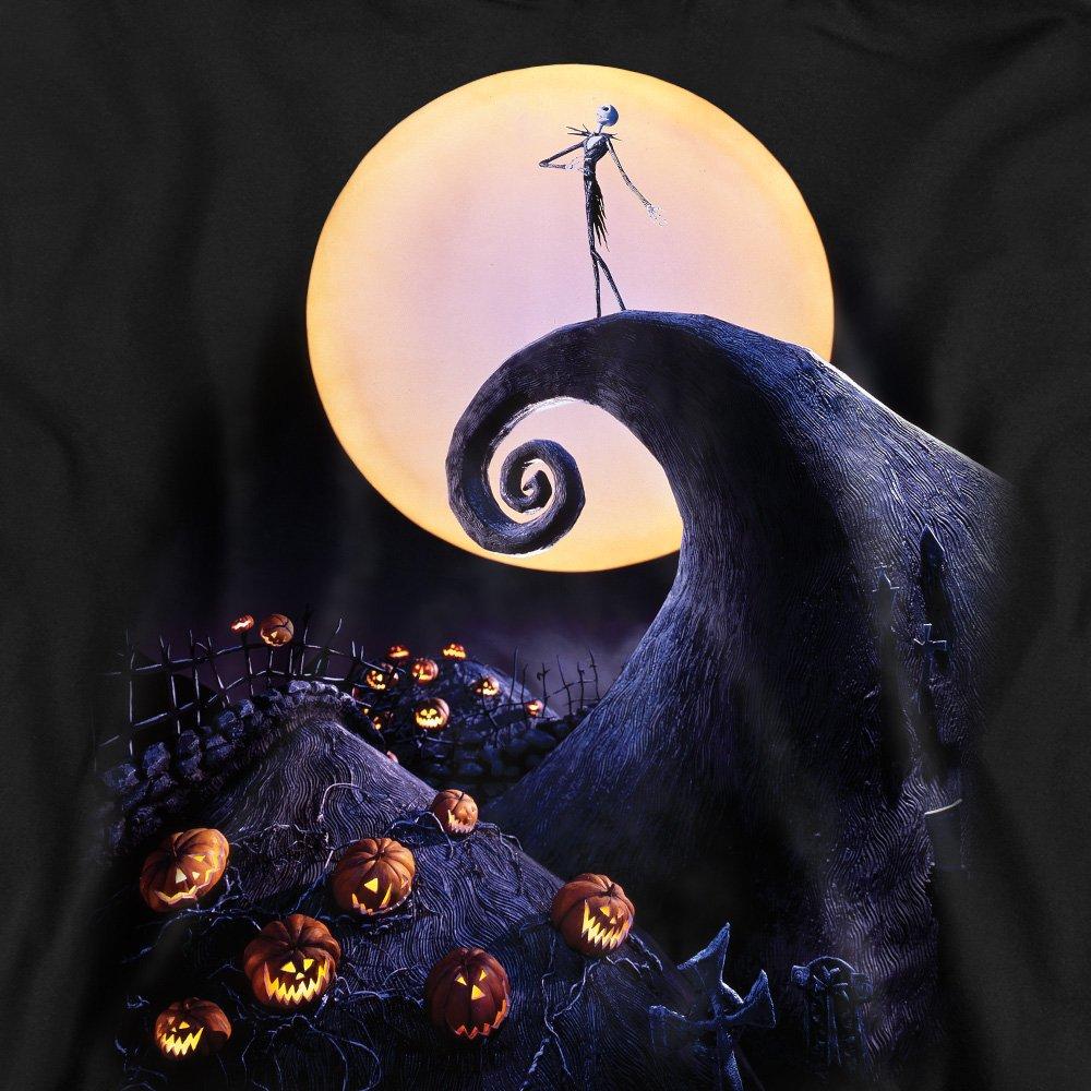 Black - The Nightmare before Christmas - The Nightmare Before Christmas Poster Sweatshirt B - 2