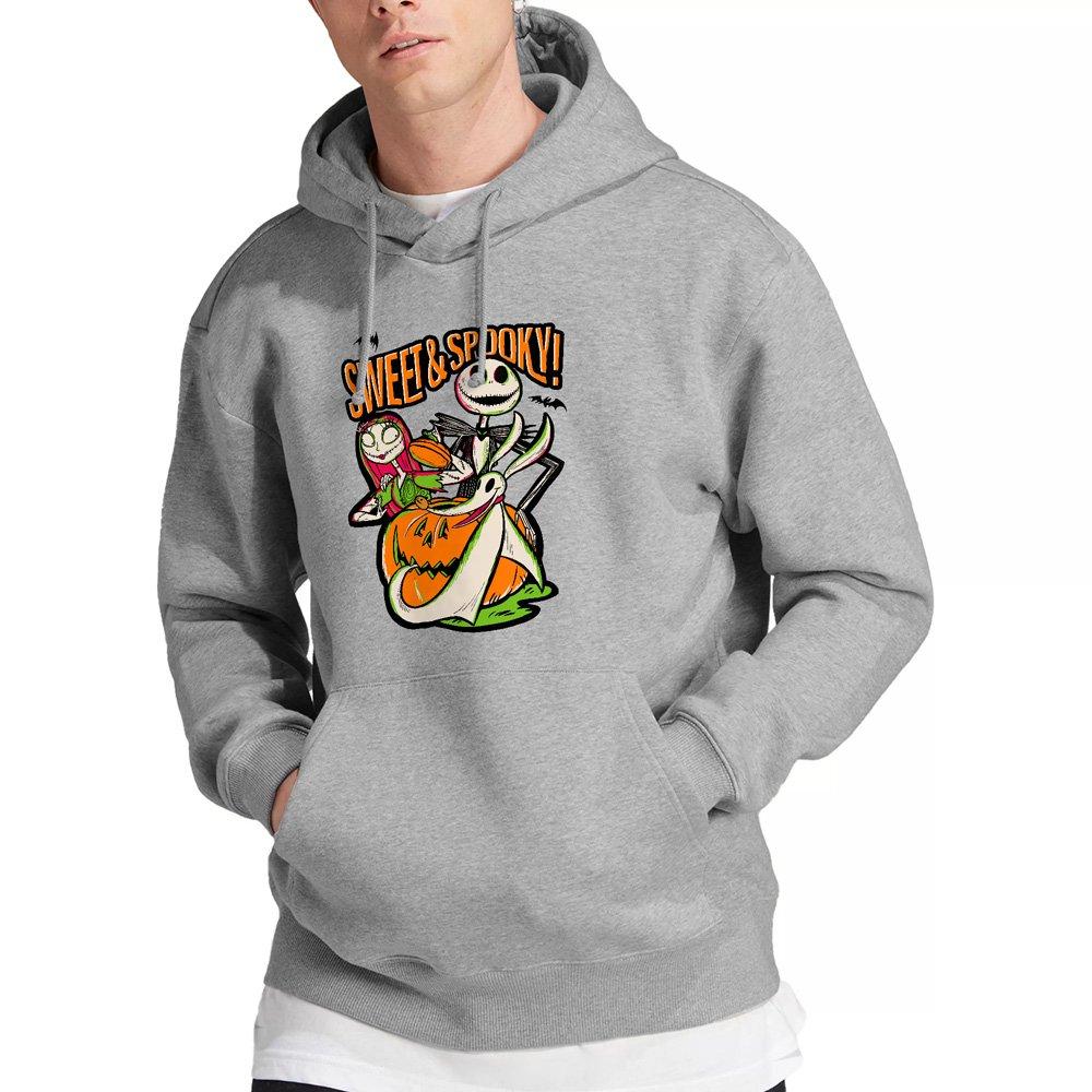 Light Grey - The Nightmare before Christmas - The Nightmare Before Christmas Spooky Hoodie Light - 1
