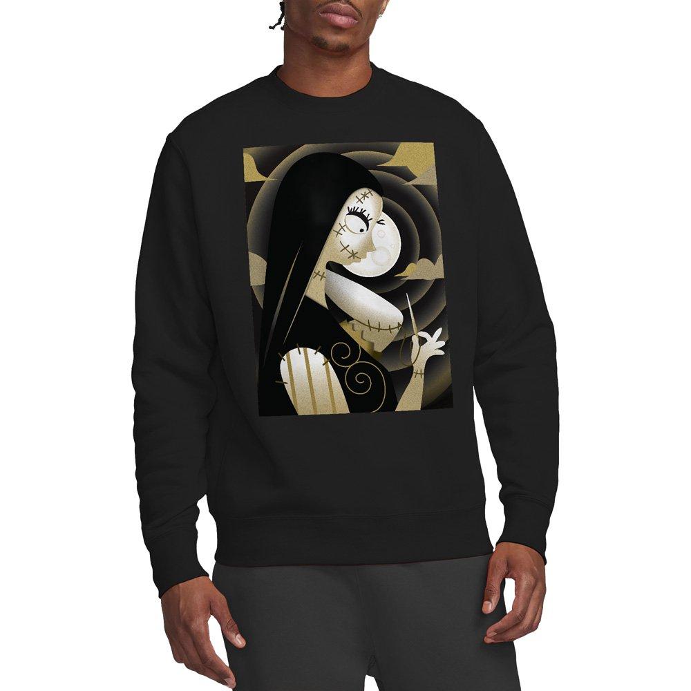 Black - The Nightmare before Christmas - The Nightmare Before Christmas Sally Shaded Sweats - 1
