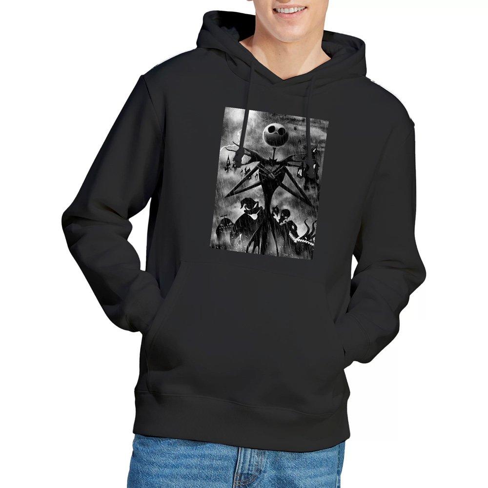 Black - The Nightmare before Christmas - Jack Skellington Rain Hoodie Black - 1