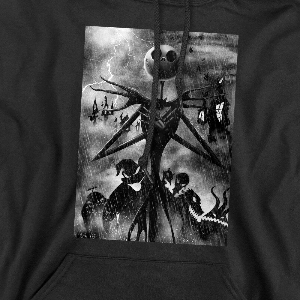Black - The Nightmare before Christmas - Jack Skellington Rain Hoodie Black - 2