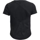 Noir - Under Henry Armour - UA Soft Knit Short Sleeve T-Shirt Womens - 6