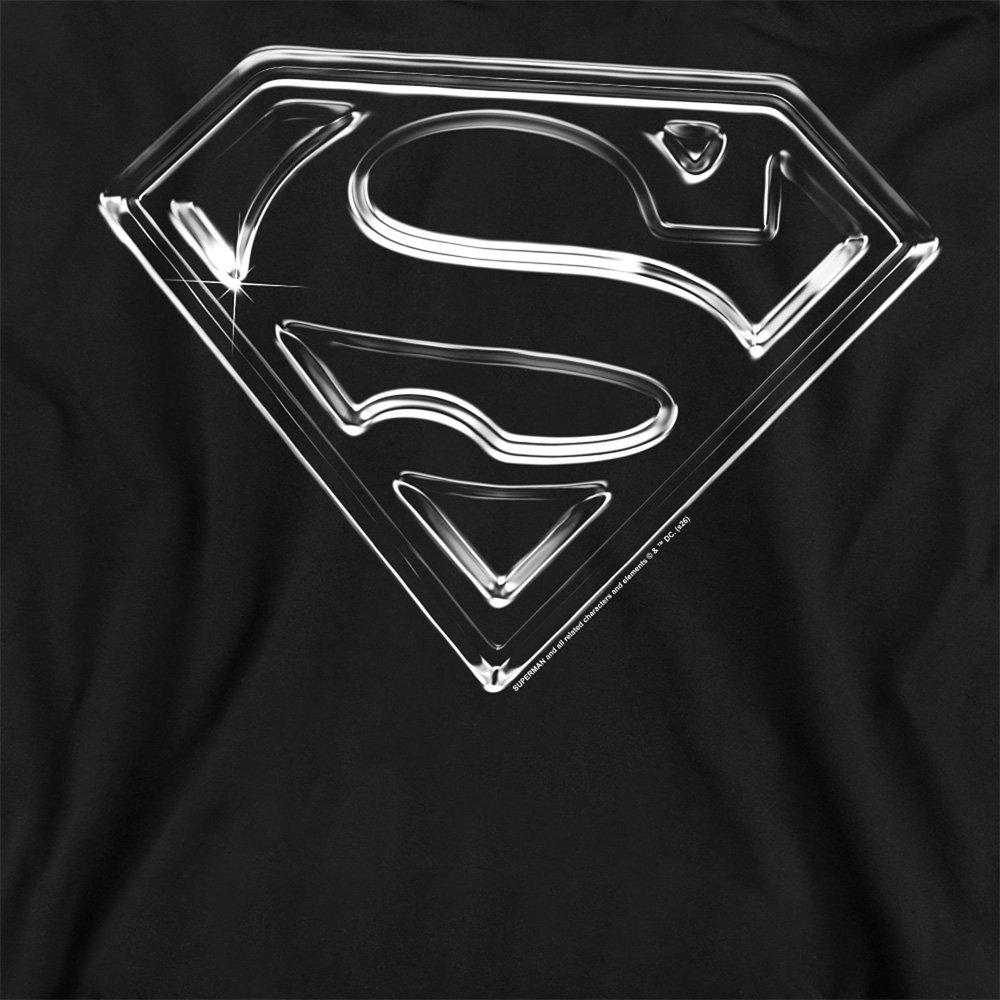 Black - DC Comics - Superman Steel Logo Sweatshirt Black - 2