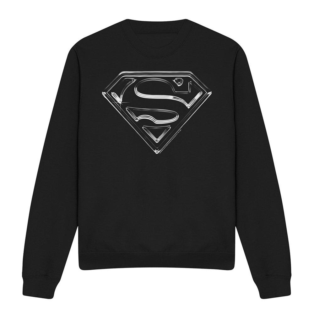 Black - DC Comics - Superman Steel Logo Sweatshirt Black - 4
