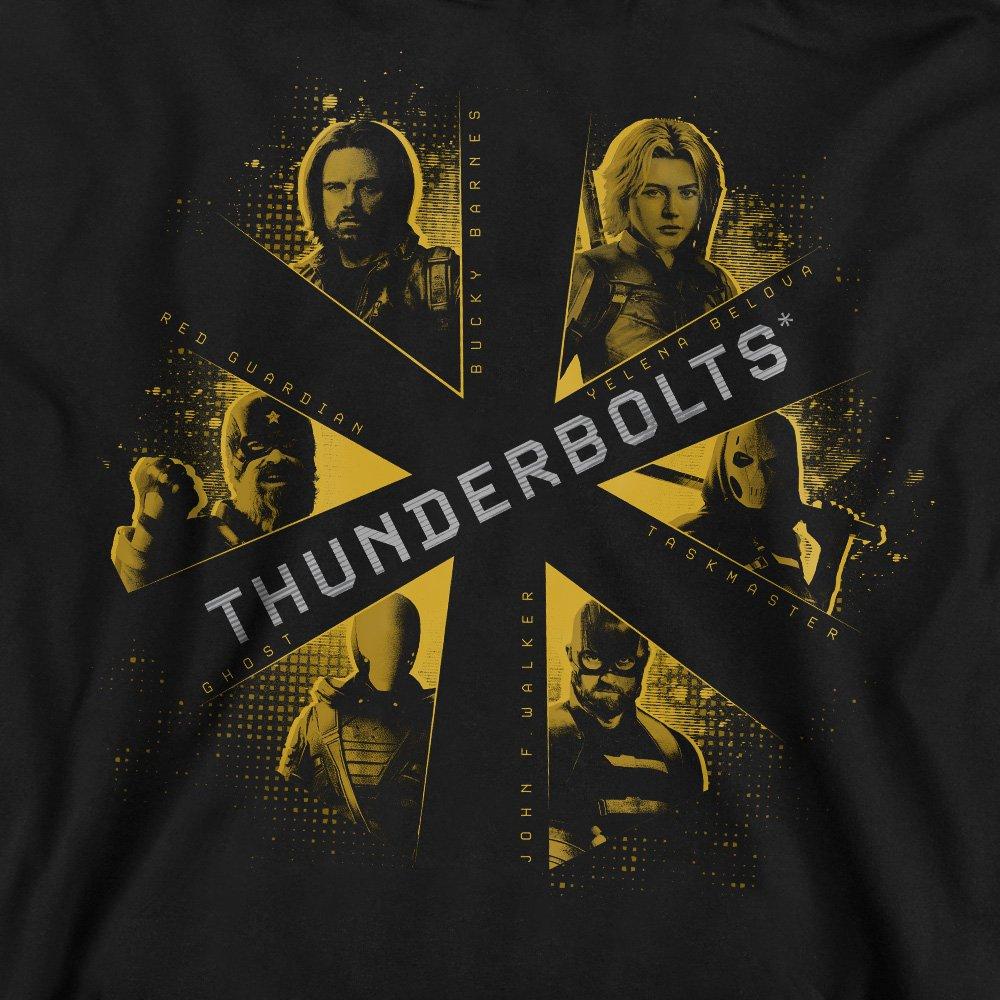 Black - Marvel - Thunderbolts Asterisk Disposable Delinquents Sweat - 2