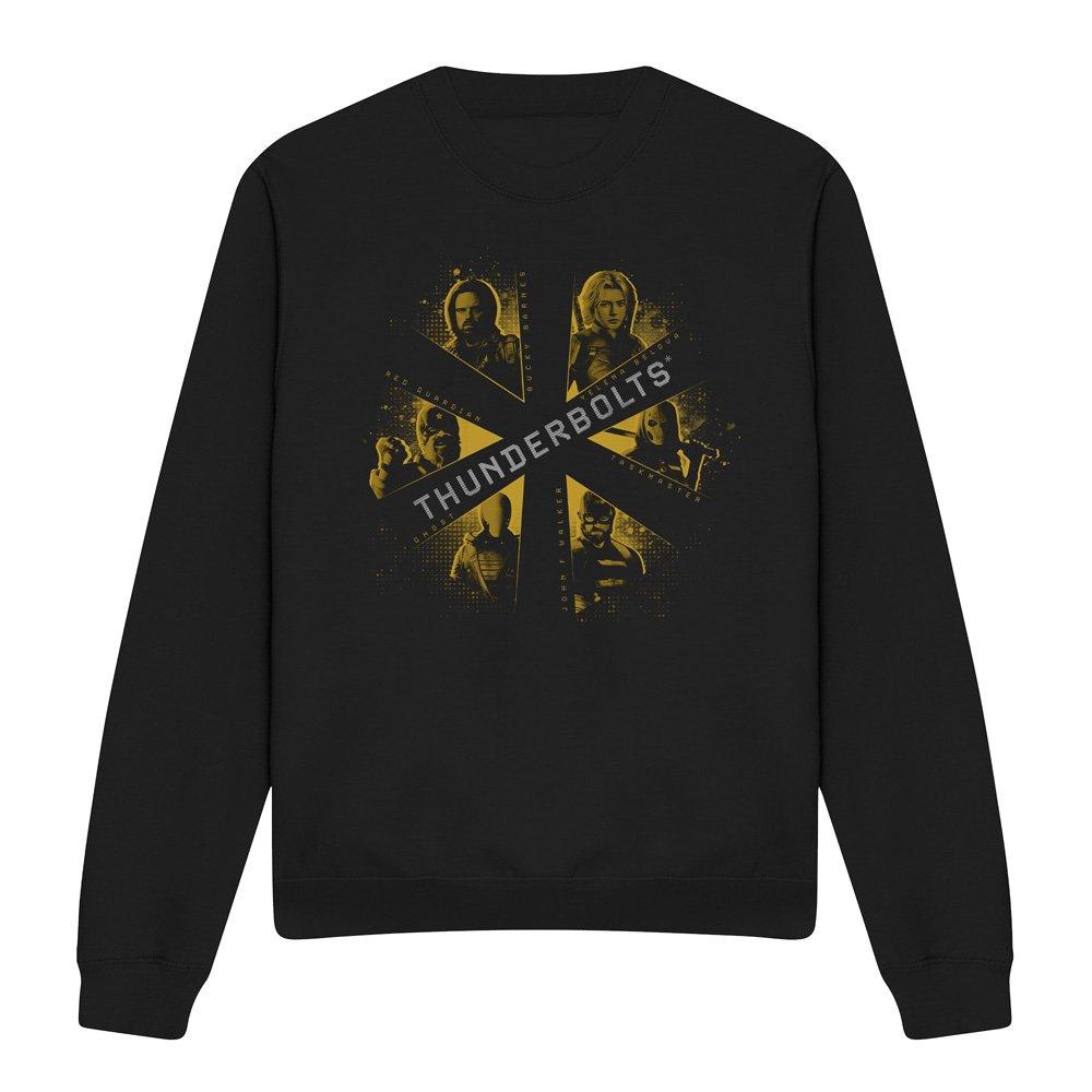 Black - Marvel - Thunderbolts Asterisk Disposable Delinquents Sweat - 4