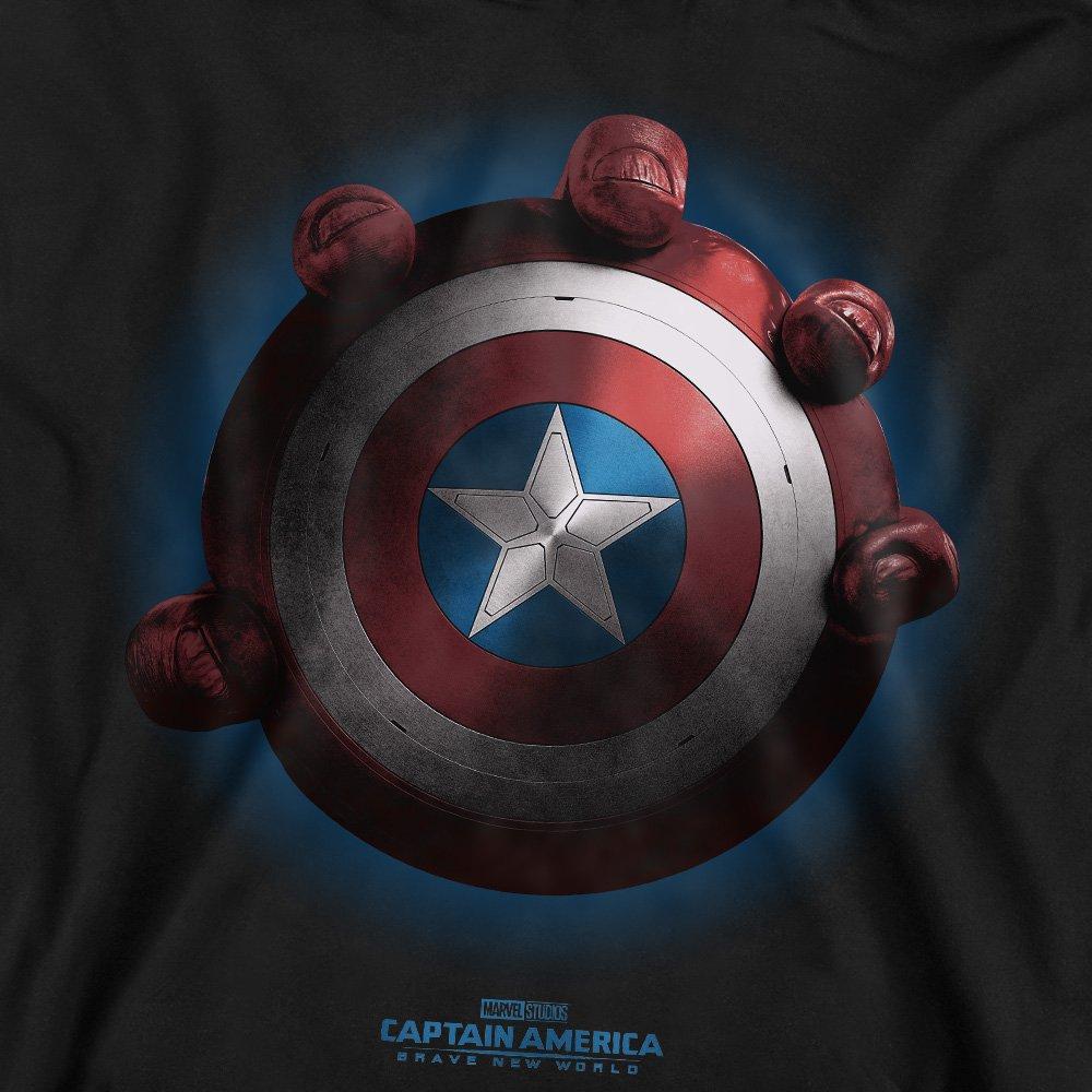 Black - Marvel - Captain America Brave New World Red Hulk Shield Po - 2