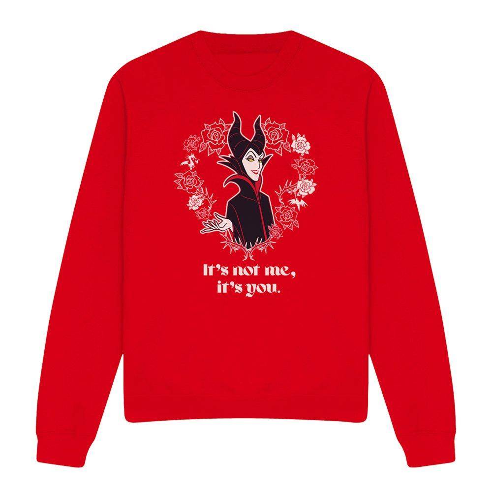 Red - Disney - Maleficent Roses Sweatshirt Red - 4
