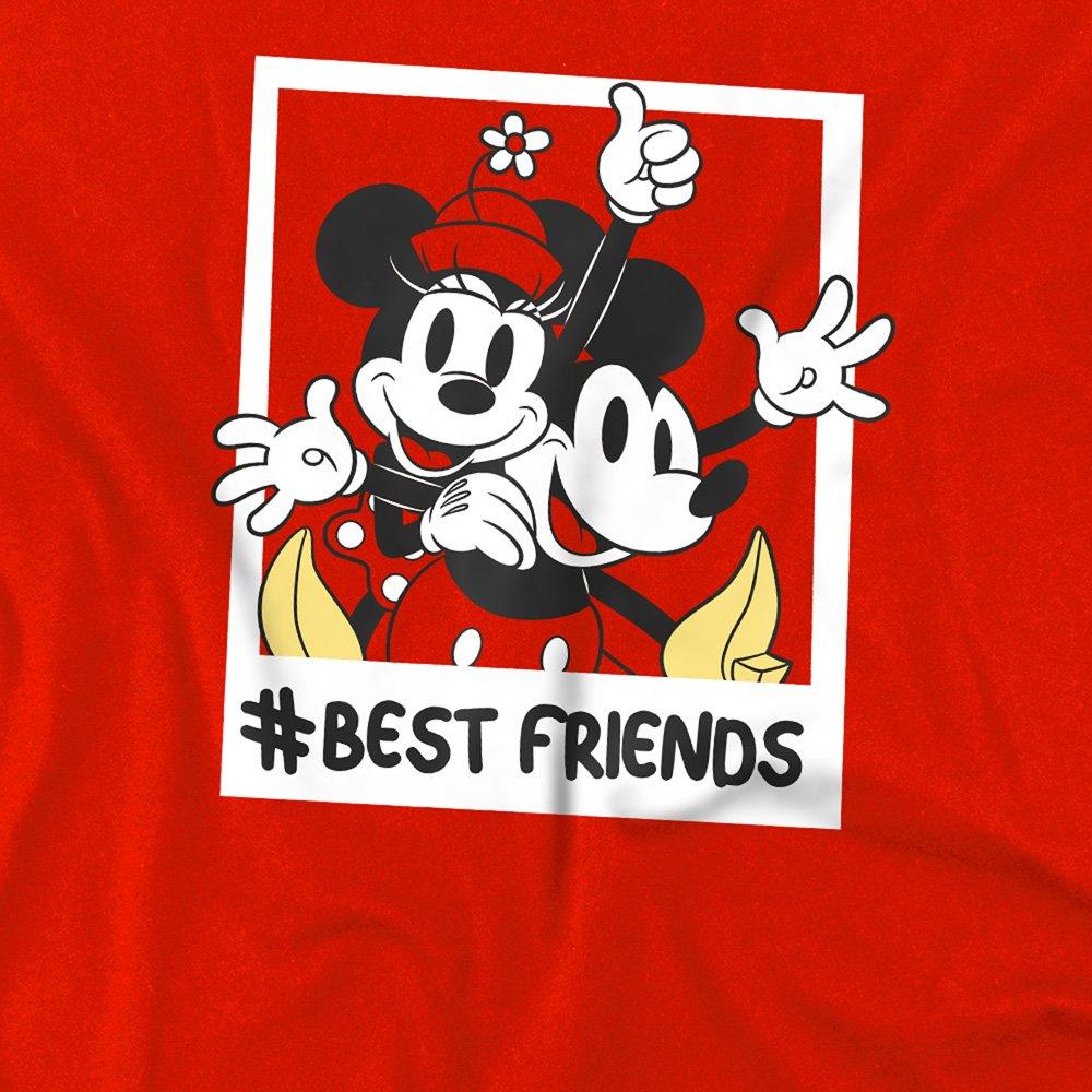 Red - Disney - Mickey Mouse Minnie Bestfriends Youth Kids Pull-Ov - 2