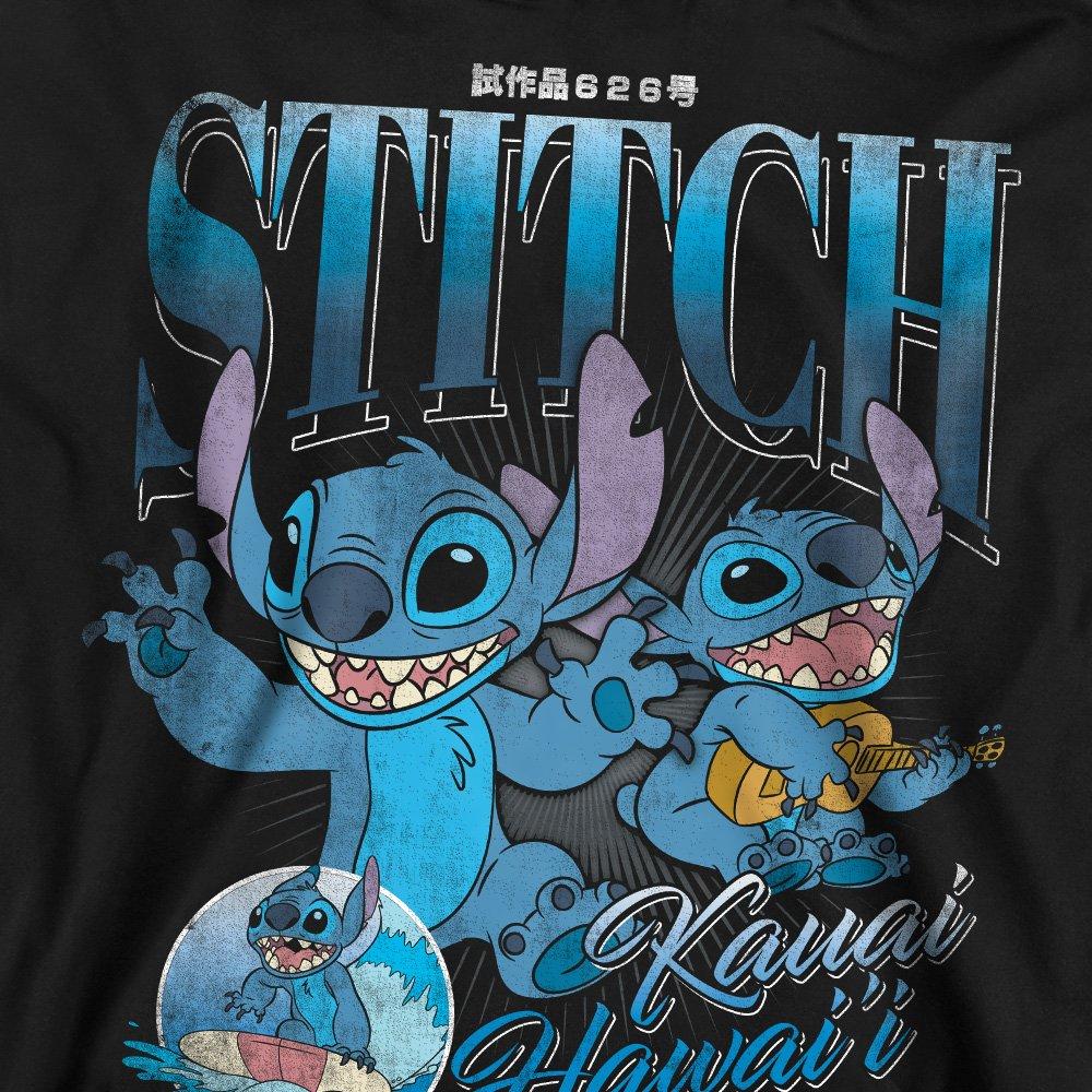 Black - Disney - Lilo And Stitch Homage Sweatshirt Black - 2