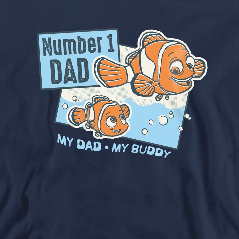 Navy - Disney - Finding Nemo Pixar Finding Nemo Number 1 Dad Marli - 2