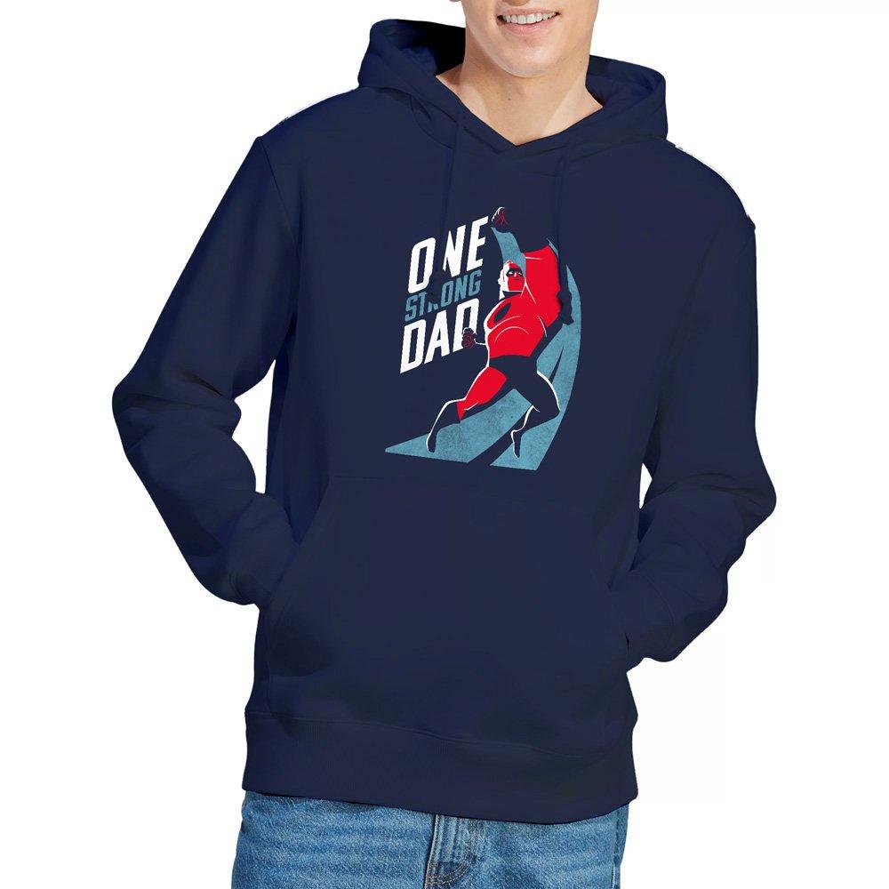 Navy - Disney - The Incredibles Fathers Day One Strong Dad Mens H - 1