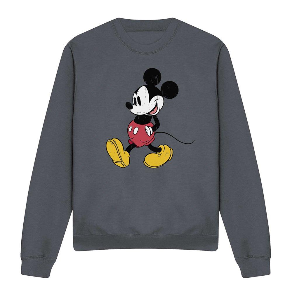 Charcoal - Disney - Mickey Mouse Classic Walk Sweatshirt Charcoal - 4