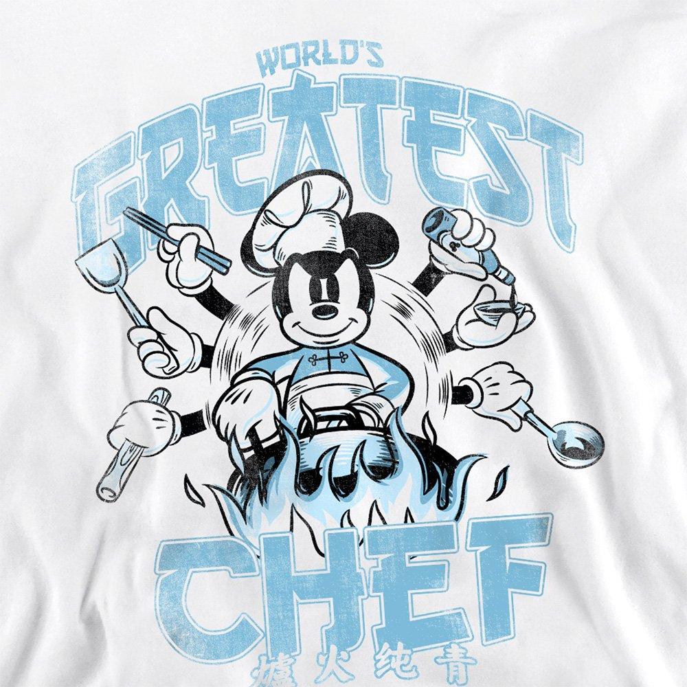 White - Disney - Mickey & Friends WorldS Greatest Chef Dad Sweatsh - 2