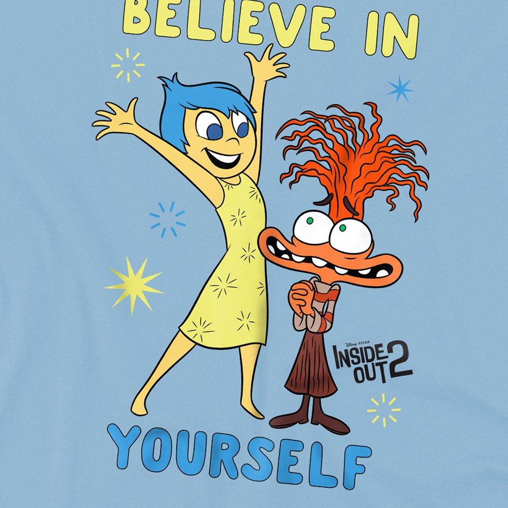 Light Blue - Disney - Joy Anxiety Believe Kids Sweatshirt Light Blue - 2