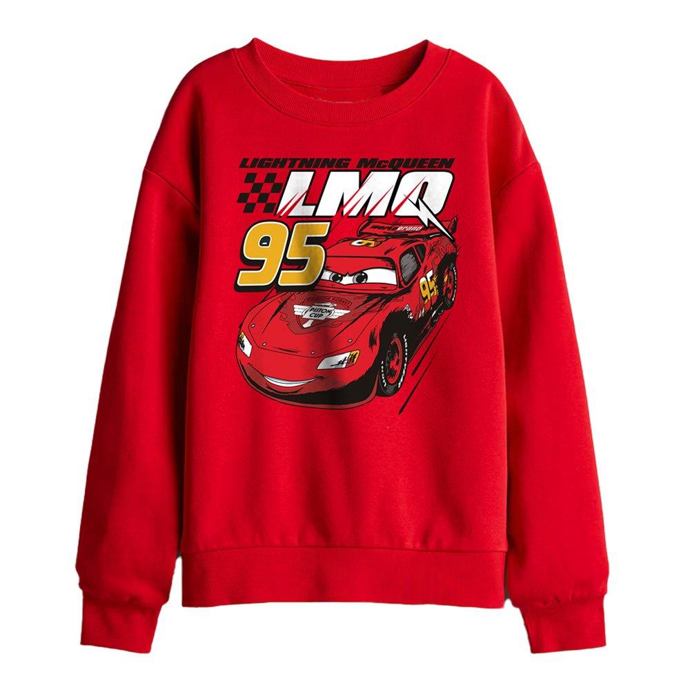 Red - Disney - Lightning Mcqueen Speed Kids Sweatshirt Red - 1