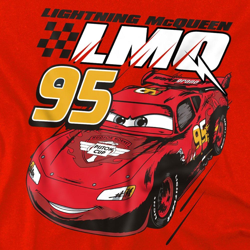 Red - Disney - Lightning Mcqueen Speed Kids Sweatshirt Red - 2