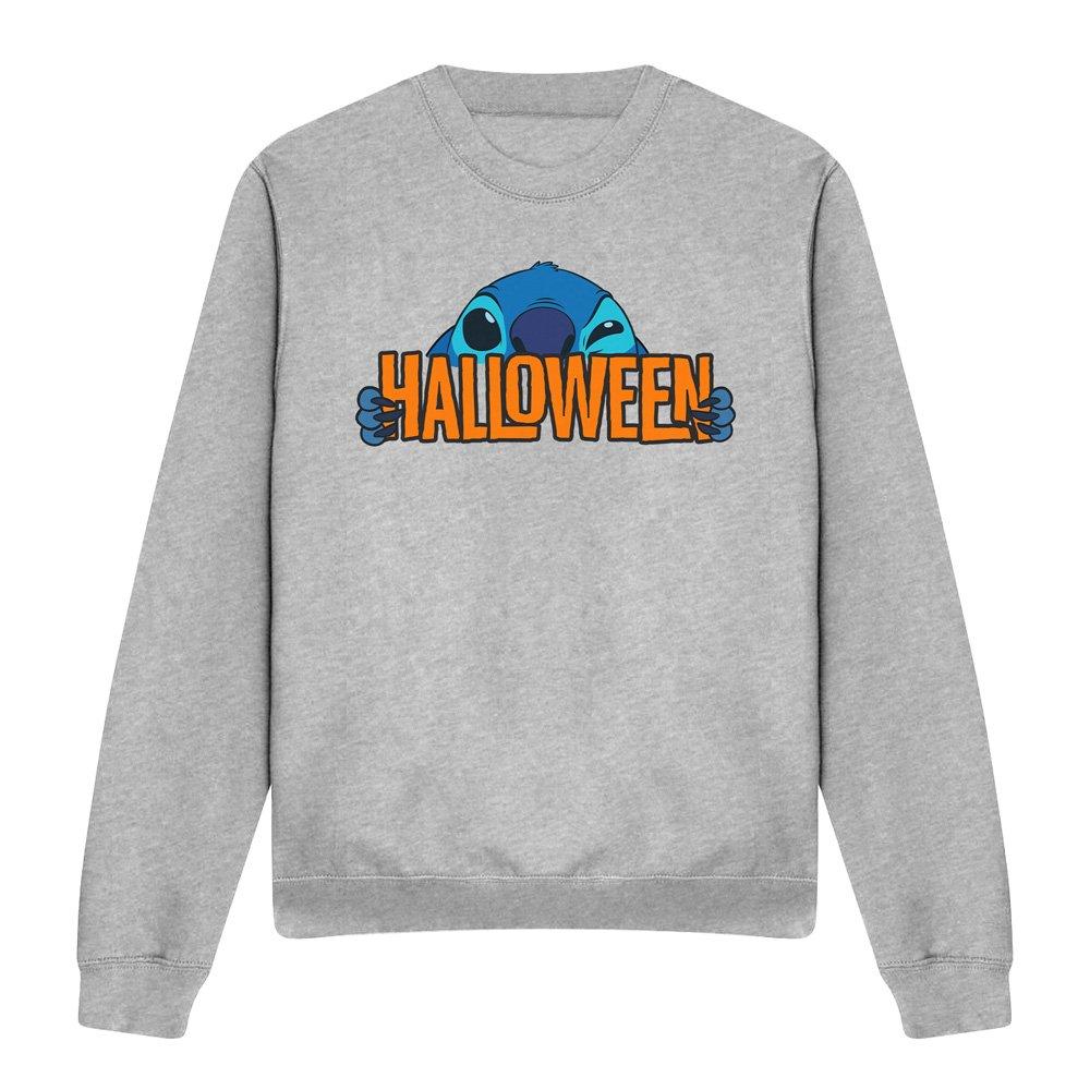 Light Grey - Disney - Lilo & Stitch Halloween Hide Sweatshirt Light Grey - 4