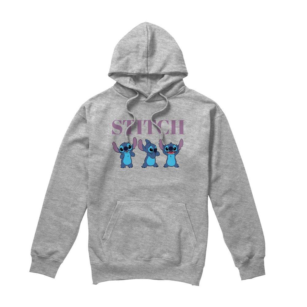 Light Grey - Disney - Lilo & Stitch Poses Hoodie Light Grey - 4