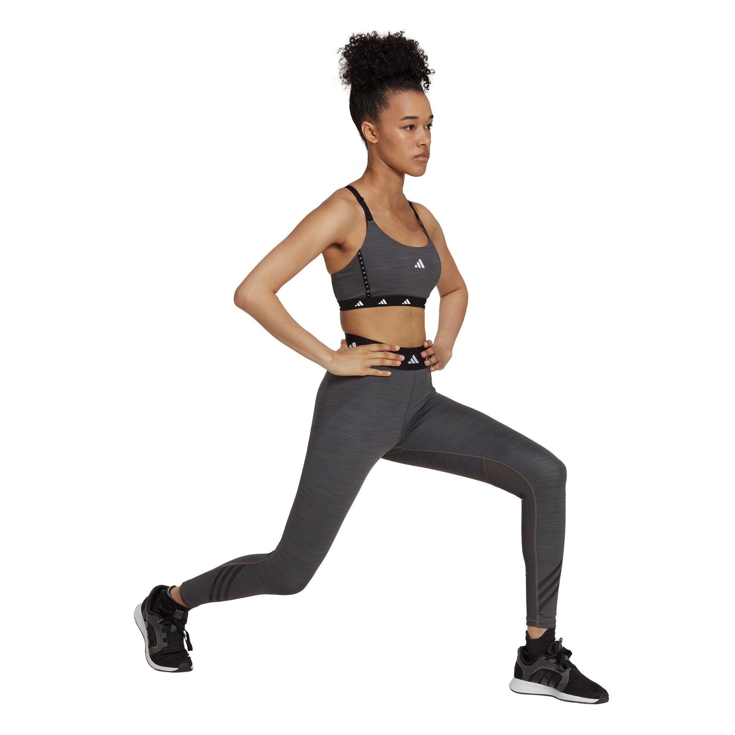 Dgreyh/Negro - adidas - Aeroimpact Training Light-Support Techfit Bra Ld99 - 6