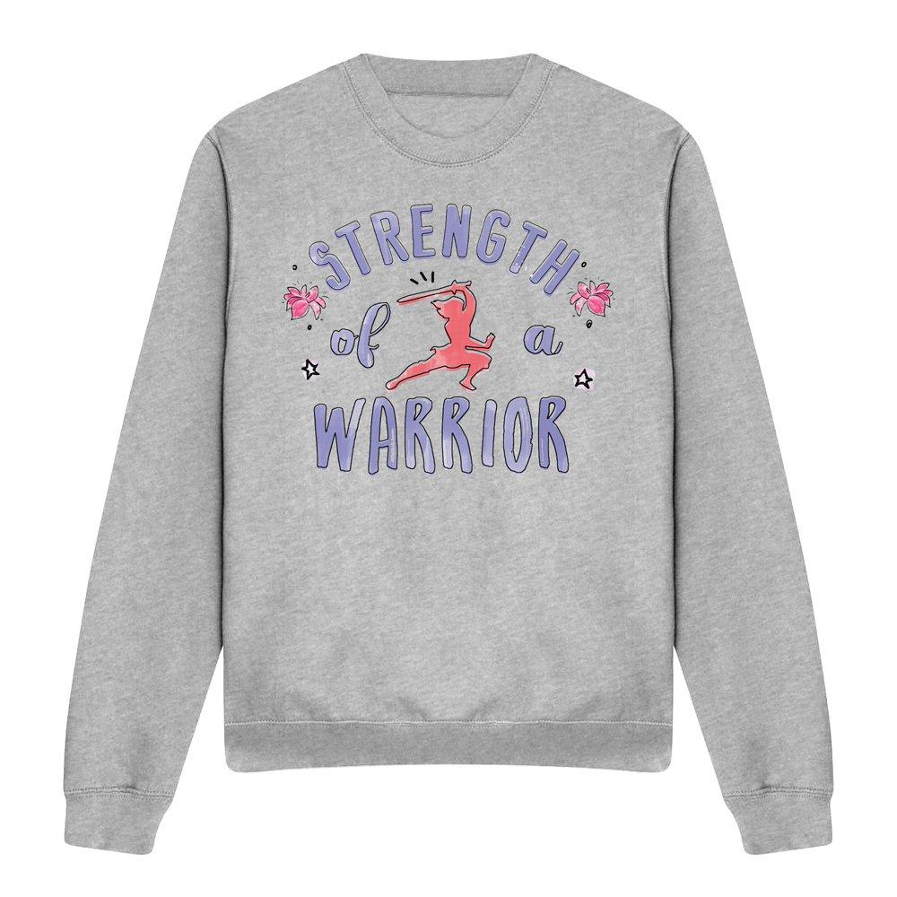 Light Grey - Disney - Mulan Strength of a Warrior Sweatshirt Light Grey - 4