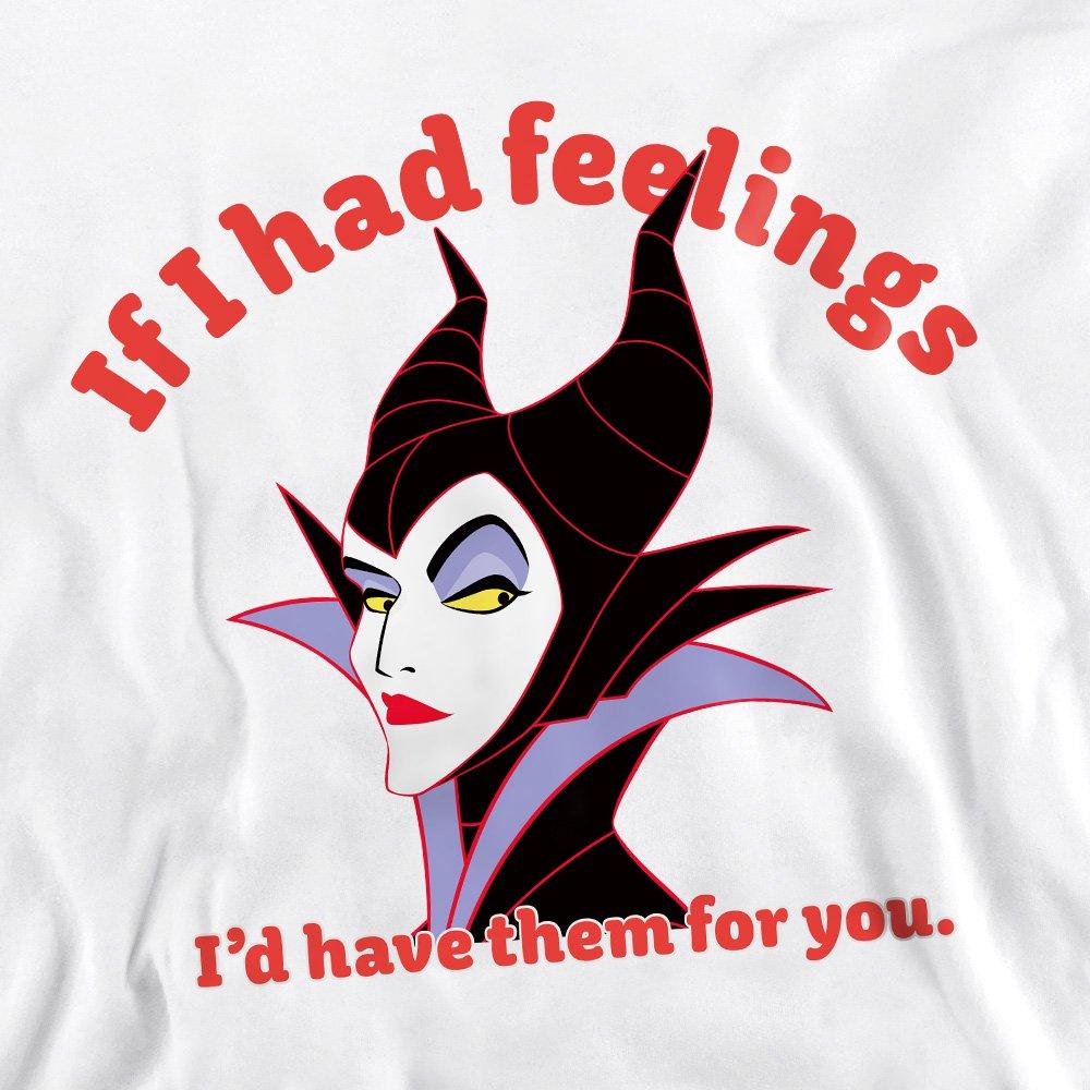 White - Disney - Maleficent If I Had Feelings Sweatshirt White - 2