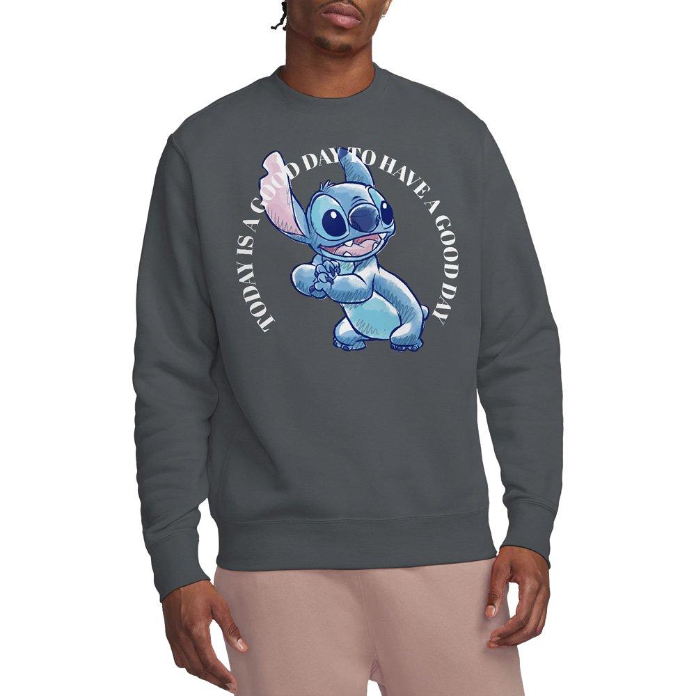 Charcoal - Disney - Lilo & Stitch Good Day Sweatshirt Charcoal - 1