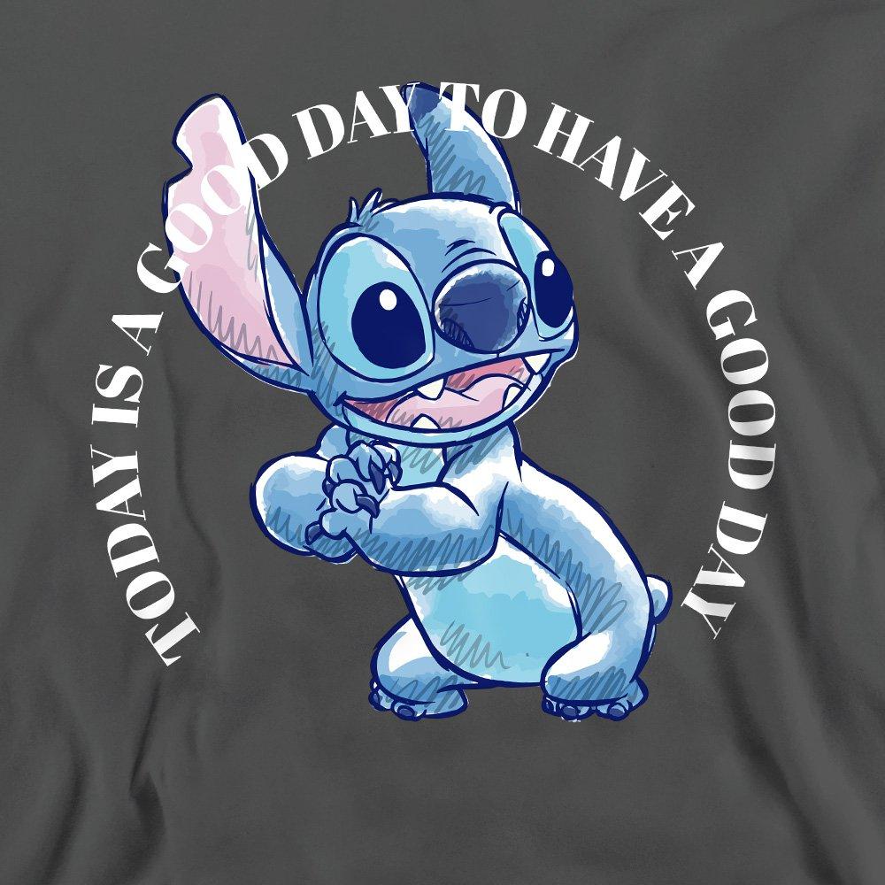 Charcoal - Disney - Lilo & Stitch Good Day Sweatshirt Charcoal - 2