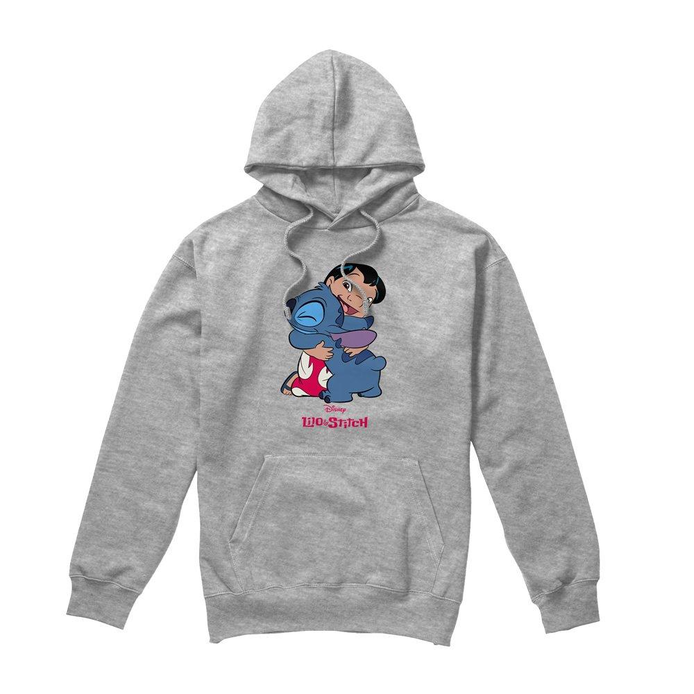 Light Grey - Disney - Lilo & Stitch 90s Hug Hoodie Light Grey - 4